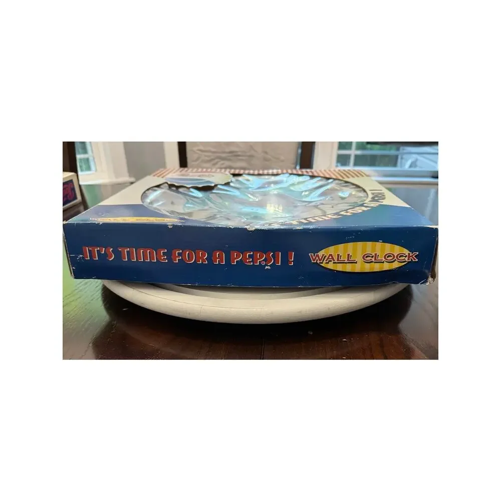 Vintage 1997 Drink Pepsi Cola More Bounce to the Ounce Wall Clock 15
